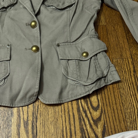 2005 Y2K The Limited Military Blazer with Gold Accents SZ S - Picture 5 of 8